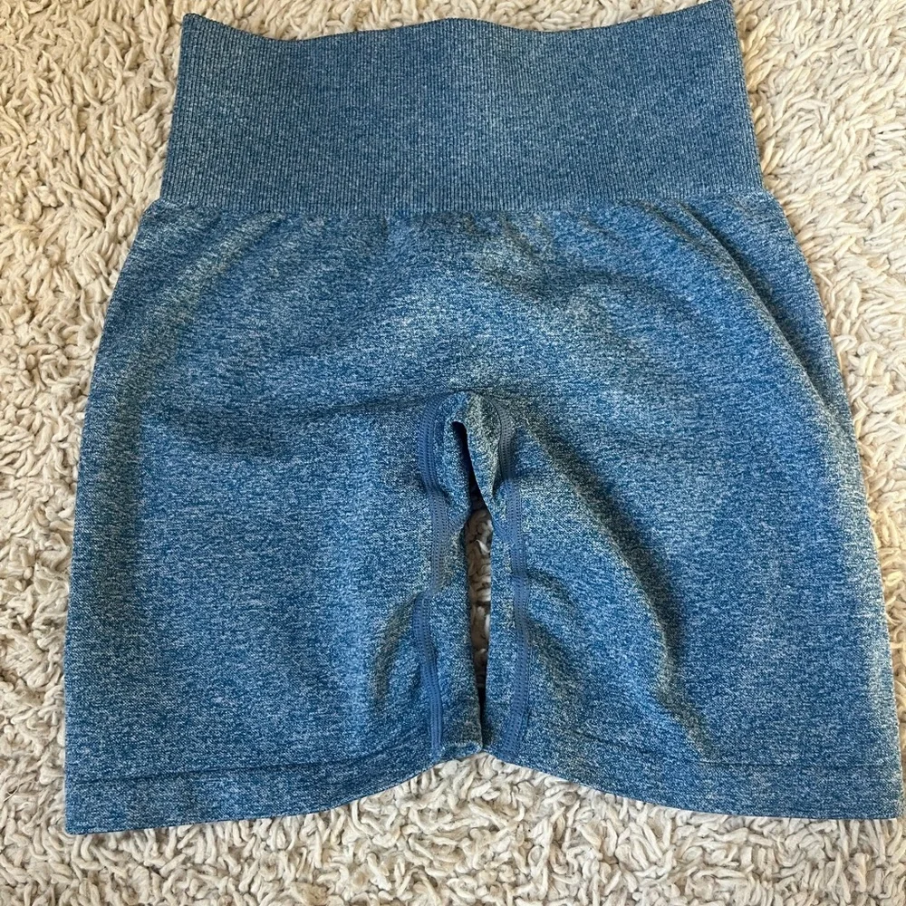 NVGTN Heather Blue Athletic Shorts - Picture 2 of 2